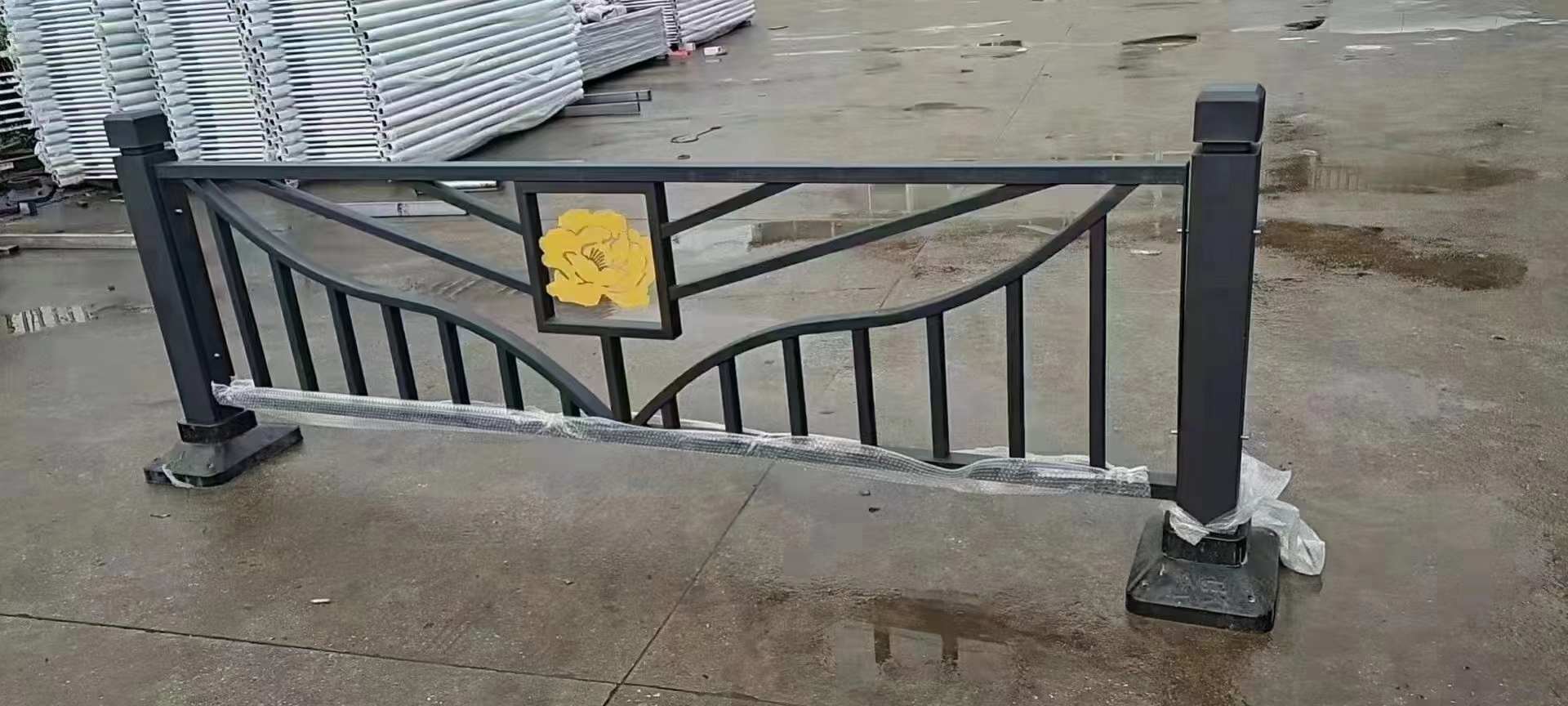 牡丹花款護欄，市政護欄，道路護欄